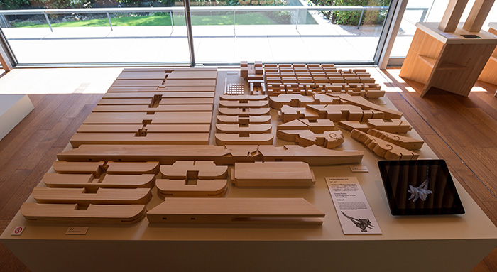 圓覺寺舍利殿組裝物原尺寸模型(Engakuji-Temple Shariden Interlocking Bracket Complex Full Scale Model)