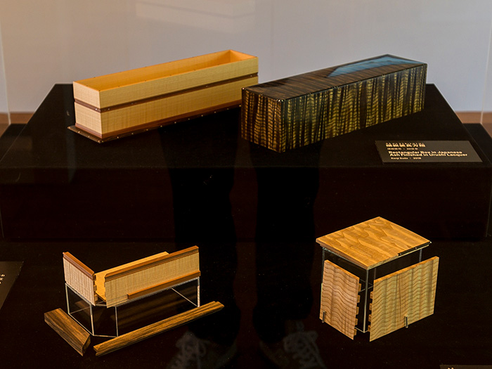 uru Box in嵌裝長方器(Rectangular Japanese Ash ready in urushi漆器and Sashimono Joint kitchen)