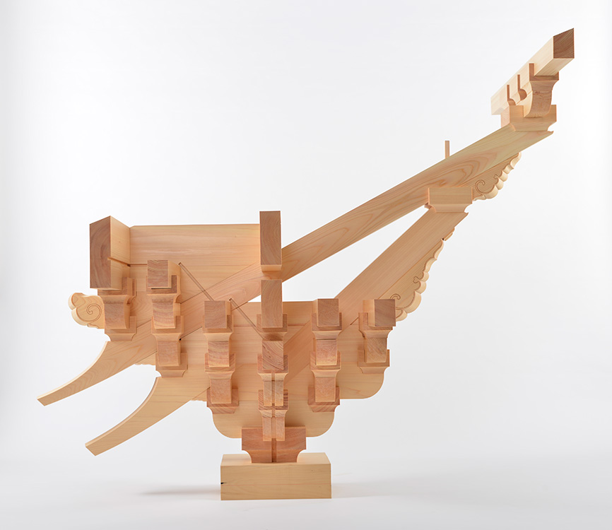 圓覺寺舍利殿組裝物原尺寸模型