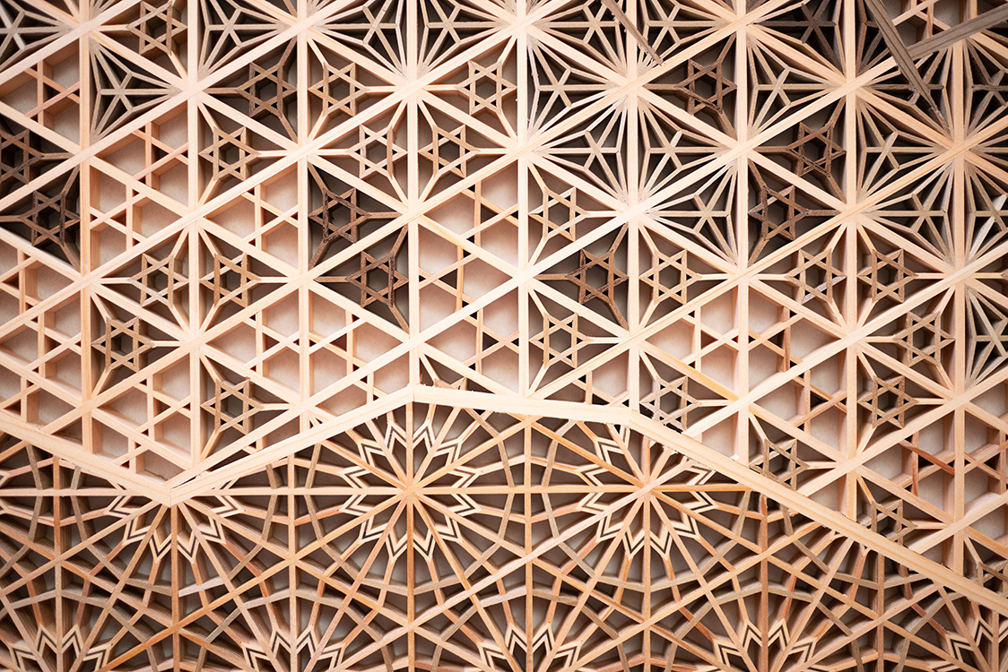 組子工藝品:部分