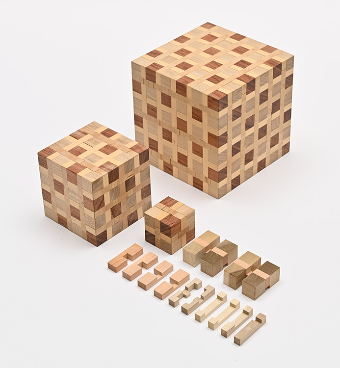 木組拼圖市松組